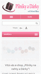 Mobile Screenshot of pilniky-darky.cz